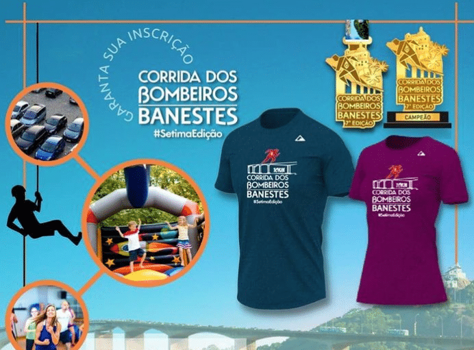 Blog faz sorteio de inscrição para Corrida dos Bombeiros Banestes