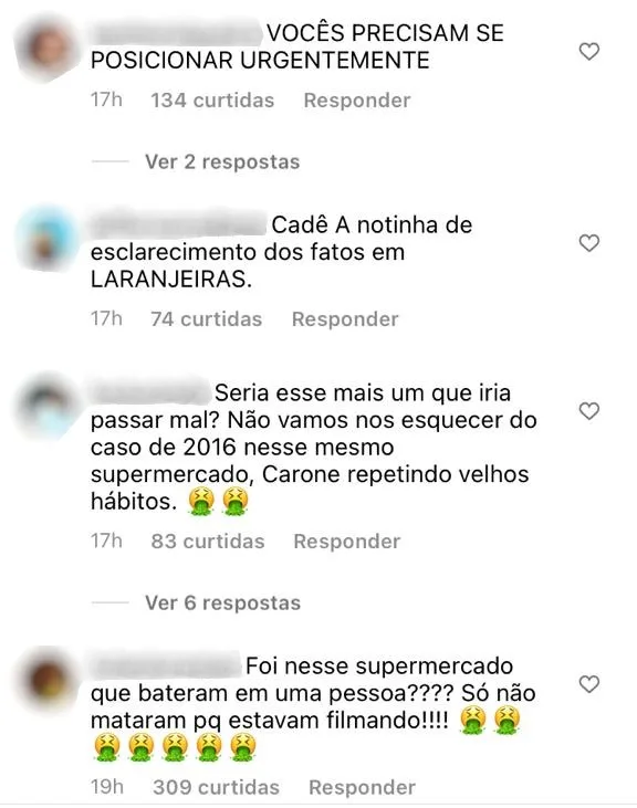 Vídeo mostra segurança agredindo homem em supermercado na Serra