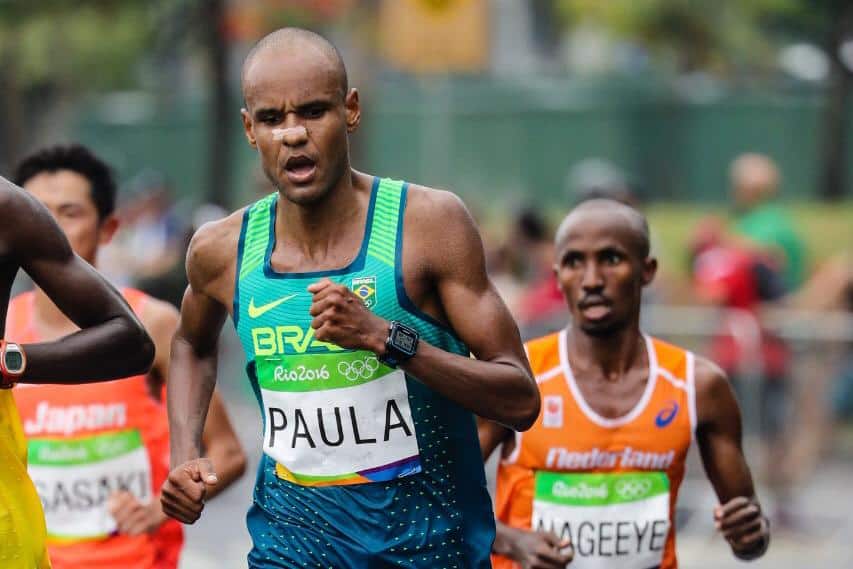 Paulo corre em Dracena, cidade a 650 km de São Paulo, na preparação para Tóquio