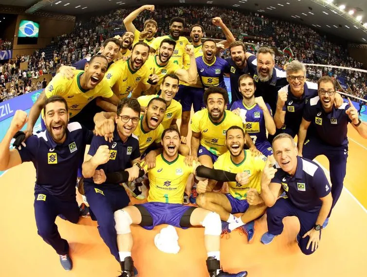 Brasil vira o jogo contra a Bulgária e está garantido em Tóquio,Seleção masculina de vôlei