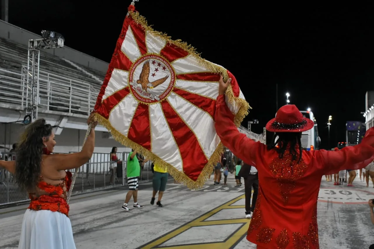 Carnaval de Vitória: confira como foi o ensaio técnico da São Torquato