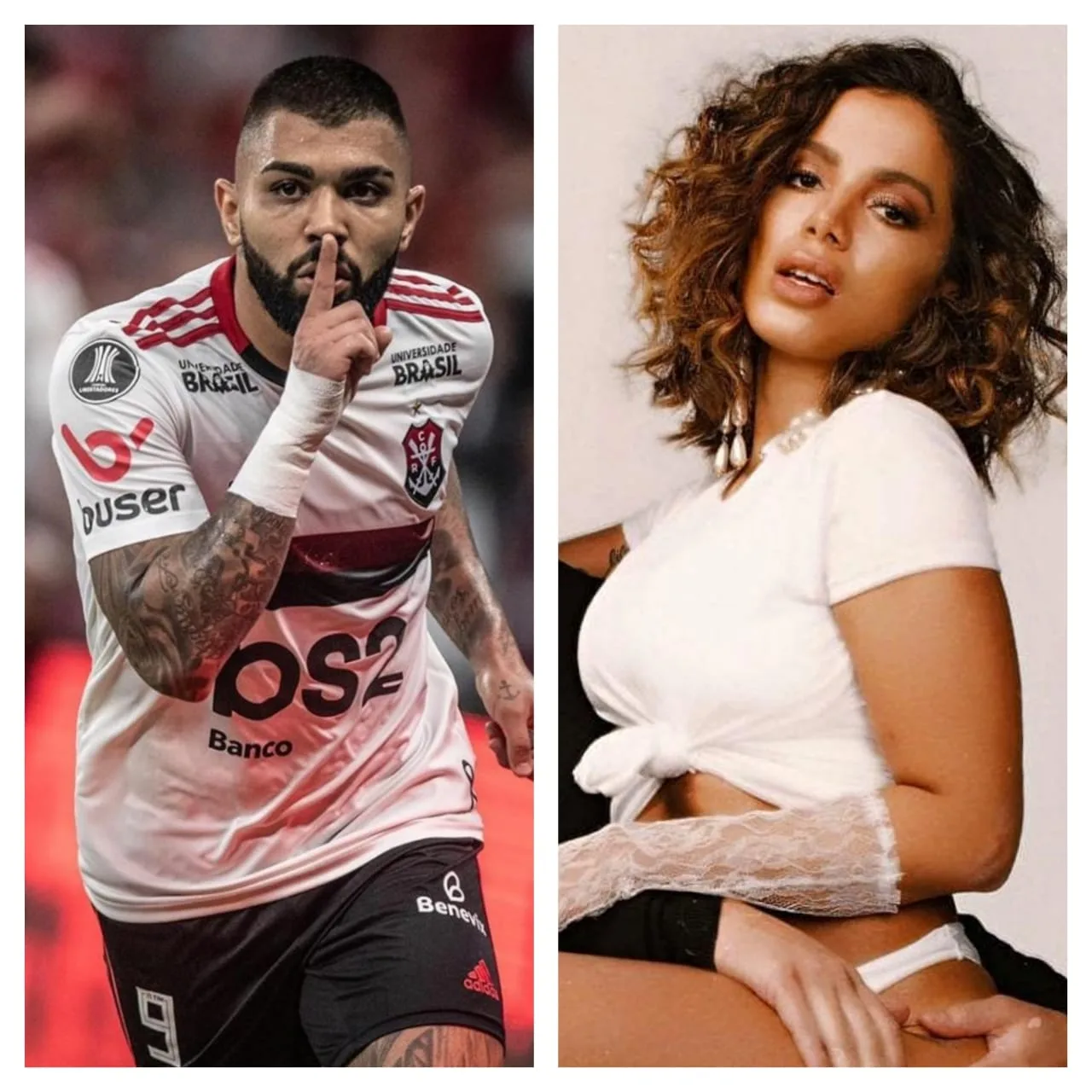 Namorando irmã de Neymar, Gabigol é flagrado em festinha íntima na casa de Anitta