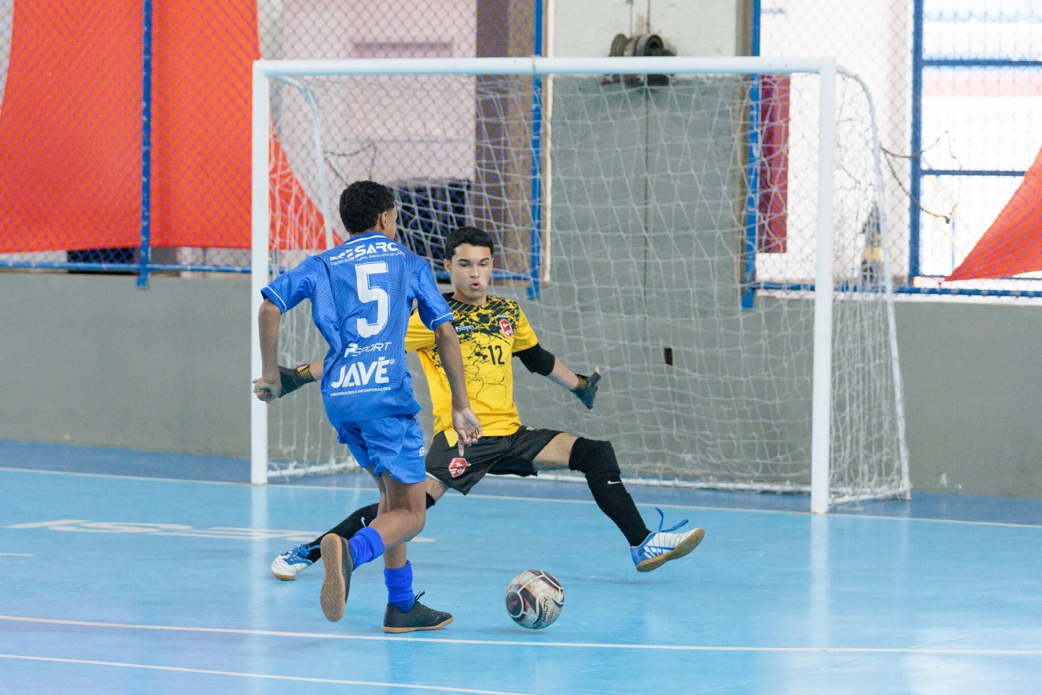 As semifinais do futsal serão realizadas neste final de semana