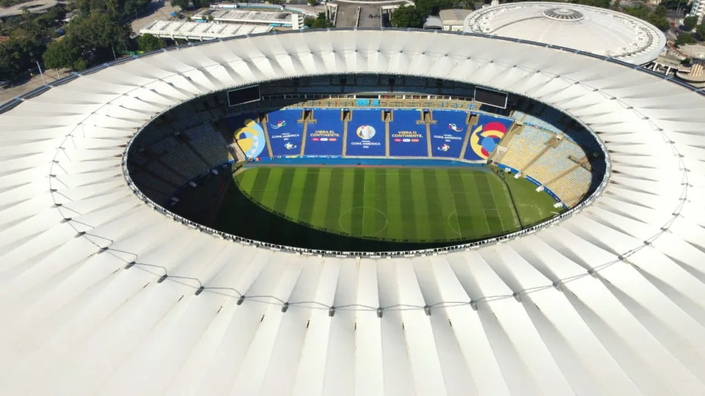 Foto: Reprodução/ Twitter oficial/ Maracanã Foto: Reprodução/ Twitter oficial/ Maracanã
