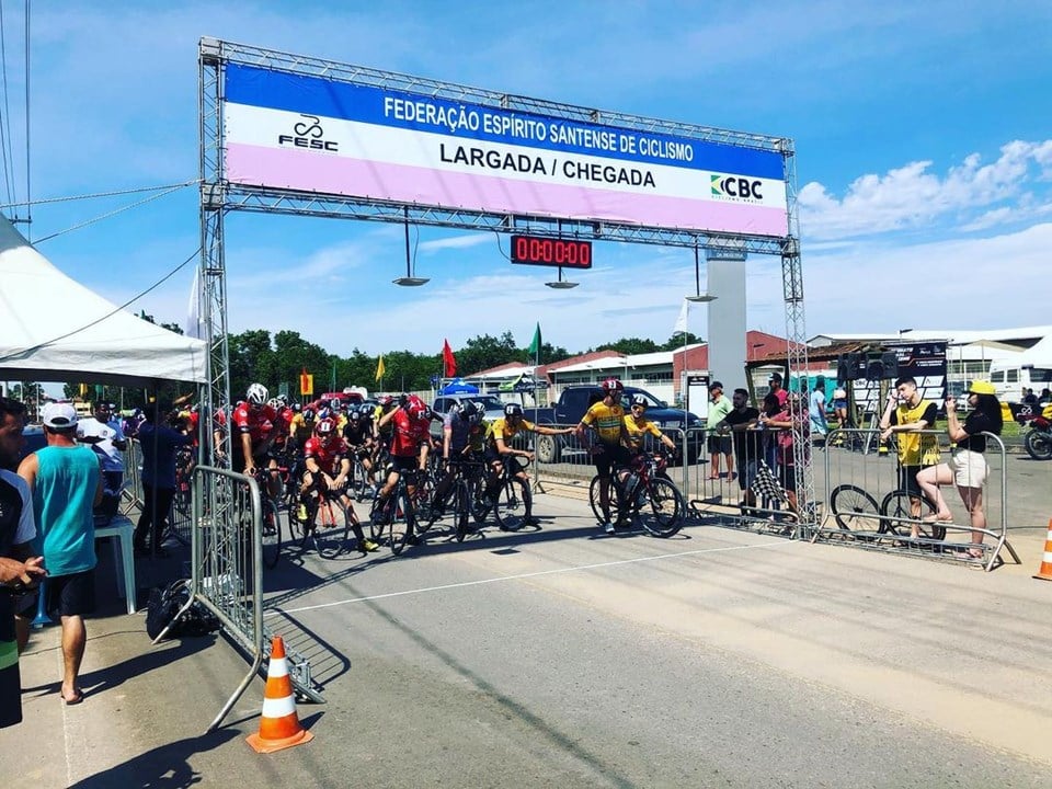 Marechal Floriano recebe etapa do Campeonato Estadual de Ciclismo