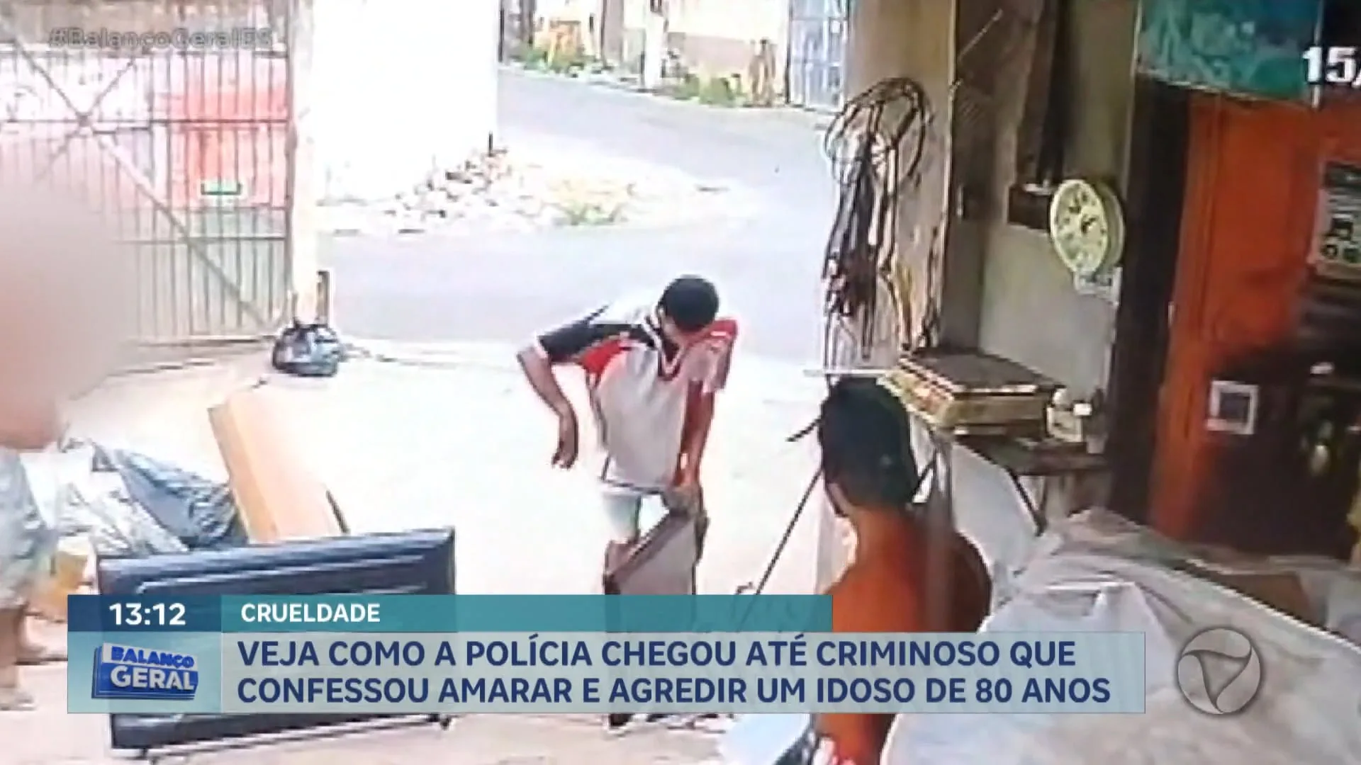 ESTÁ NA CADEIA HOMEM QUE CONFESSOU TER AMARRADO E AGREDIDO UM IDOSO