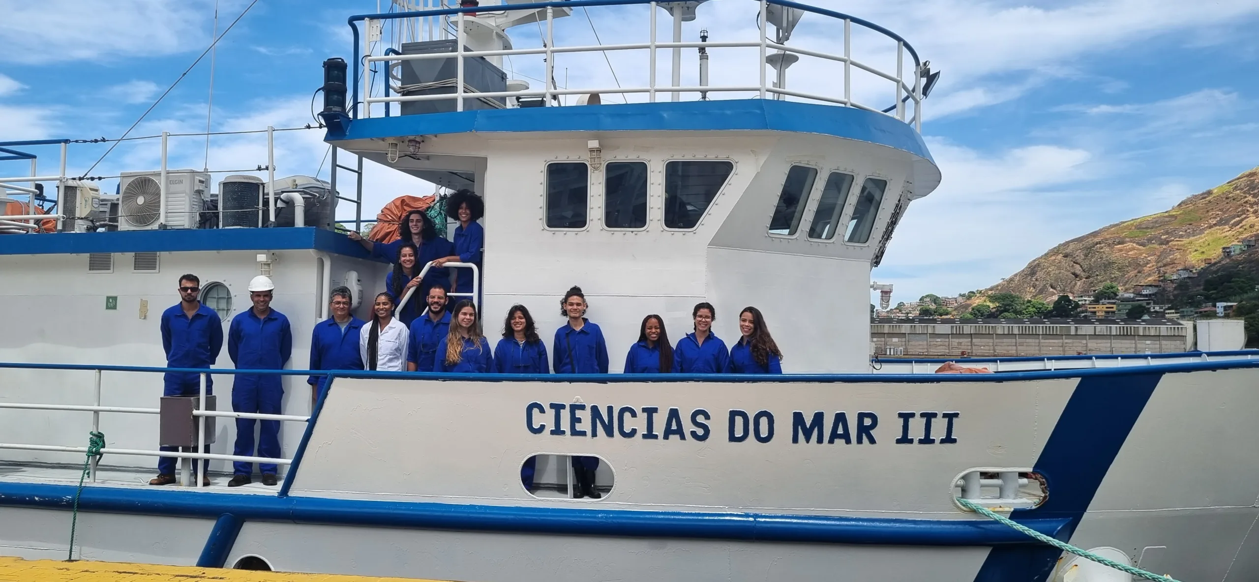 FOTOS | Conheça o navio-escola que levou alunos da Ufes para o alto-mar