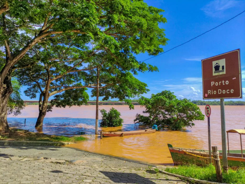 Nível do Rio Doce pode atingir cota de inundação em Linhares