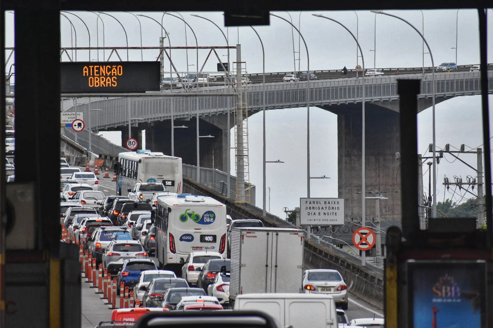 Terceira Ponte terá interdição parcial no domingo