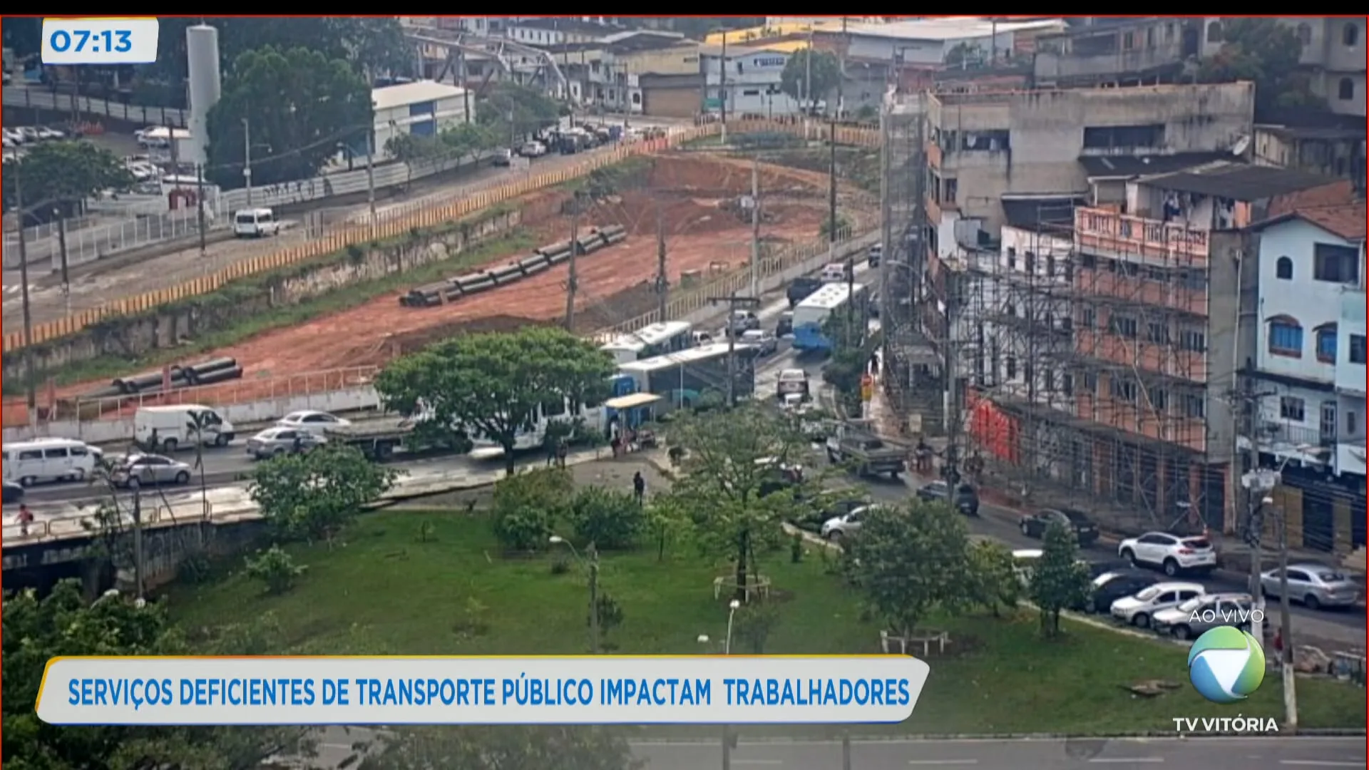 Serviços deficientes de transporte público impactam trabalhadores