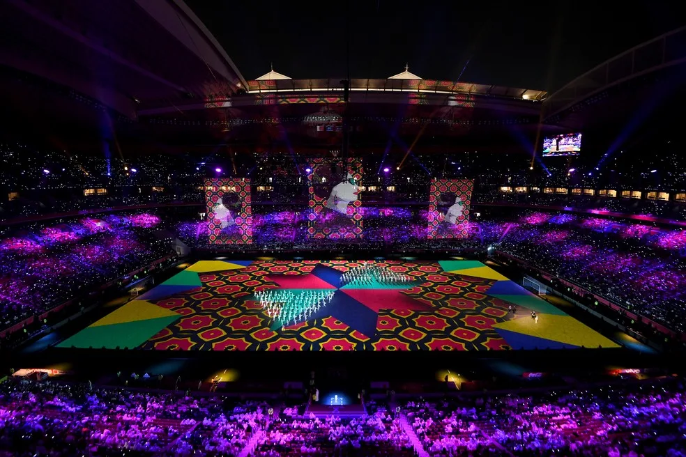 Catar inaugura estádio que vai receber a abertura da Copa do Mundo em 2022