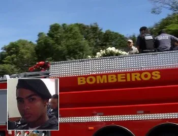 "Morte não será em vão": policial militar assassinado é enterrado após cortejo e homenagens no ES