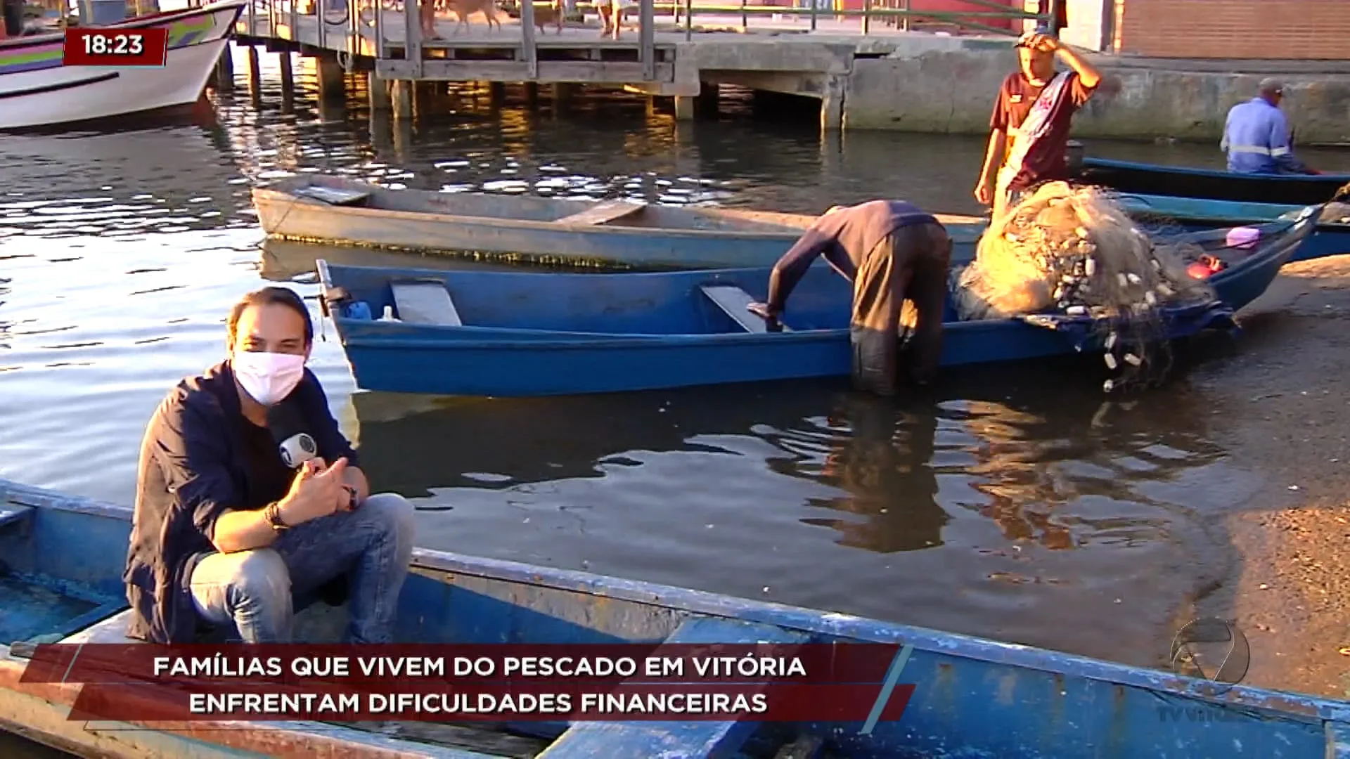 Famílias que vivem do pescado enfrentam dificuldades financeiras