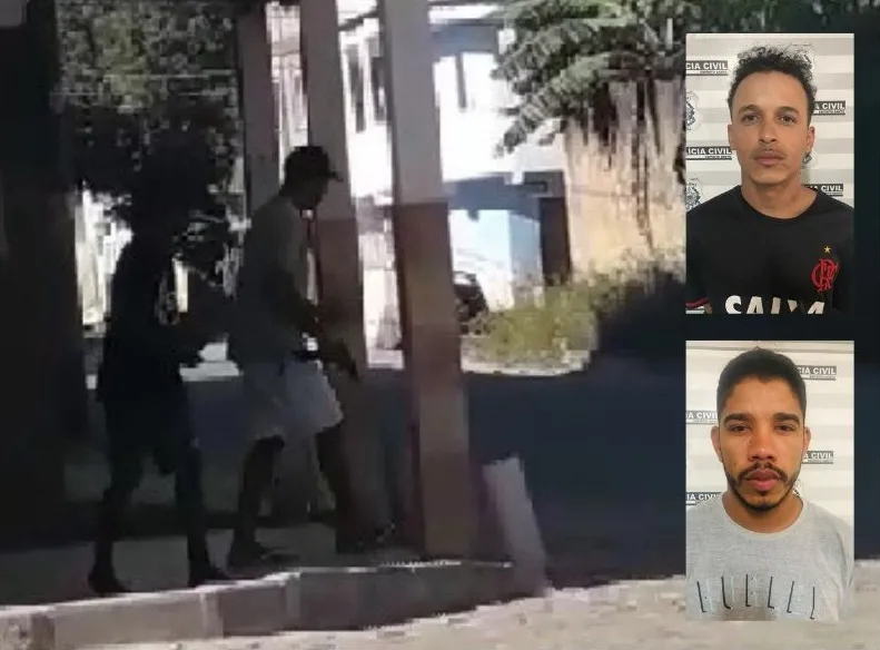 VÍDEO| Presos os suspeitos que aparecem em vídeo trocando tiros com rivais no meio da rua