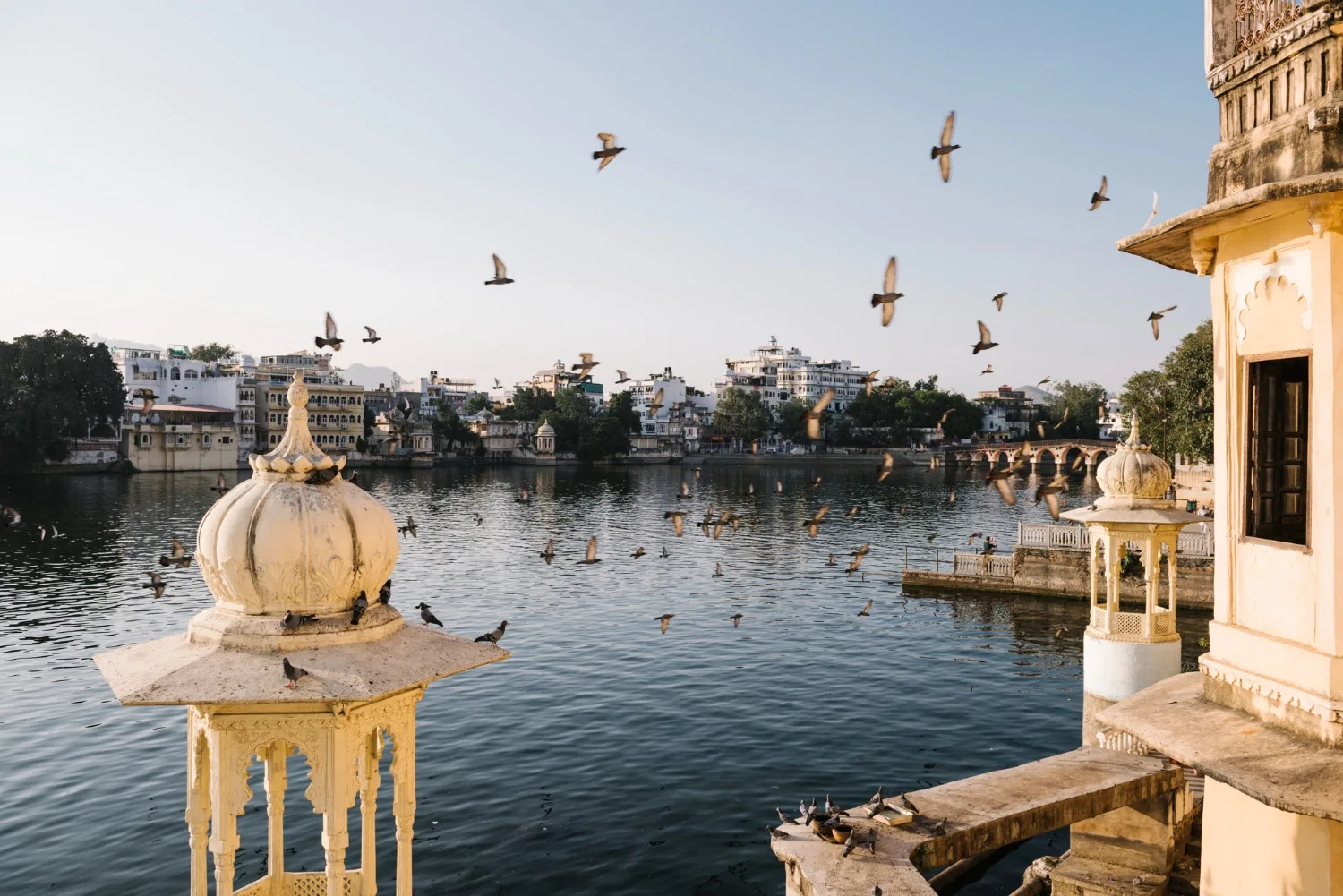 Vista da cidade de Udaipur em Rajasthan, na Índia. Foto: Freepix