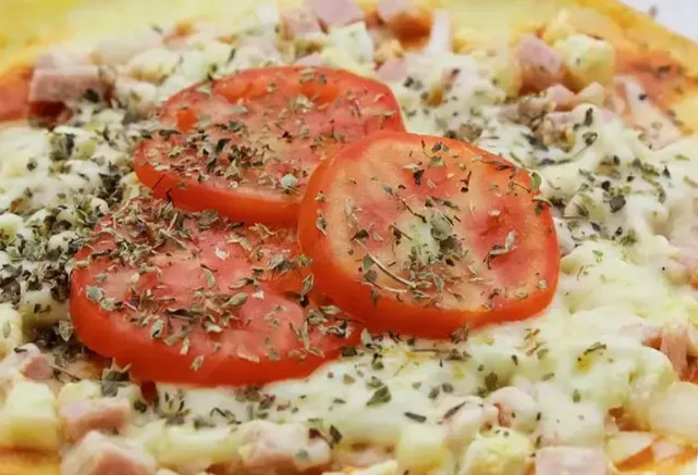 Aprenda a fazer um omelete de pizza na air fryer