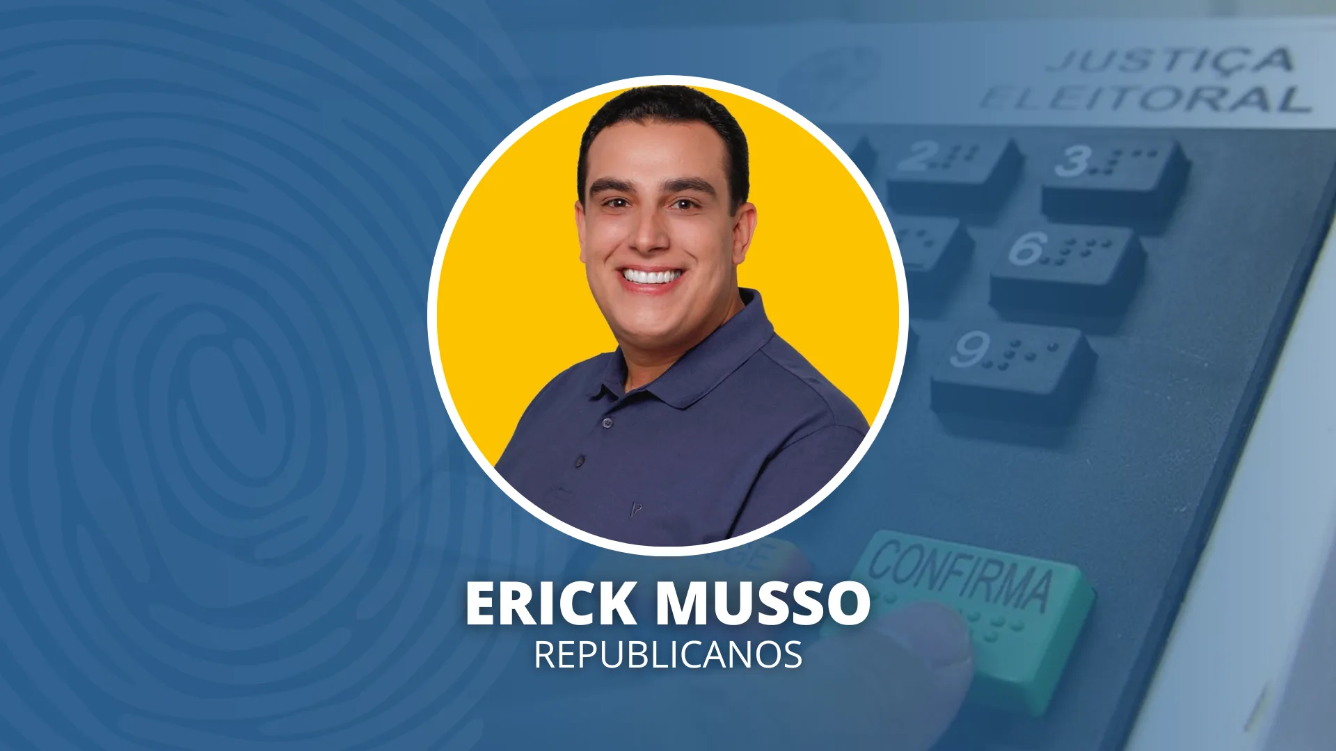 Quem é Erick Musso, candidato ao Senado pelo ES