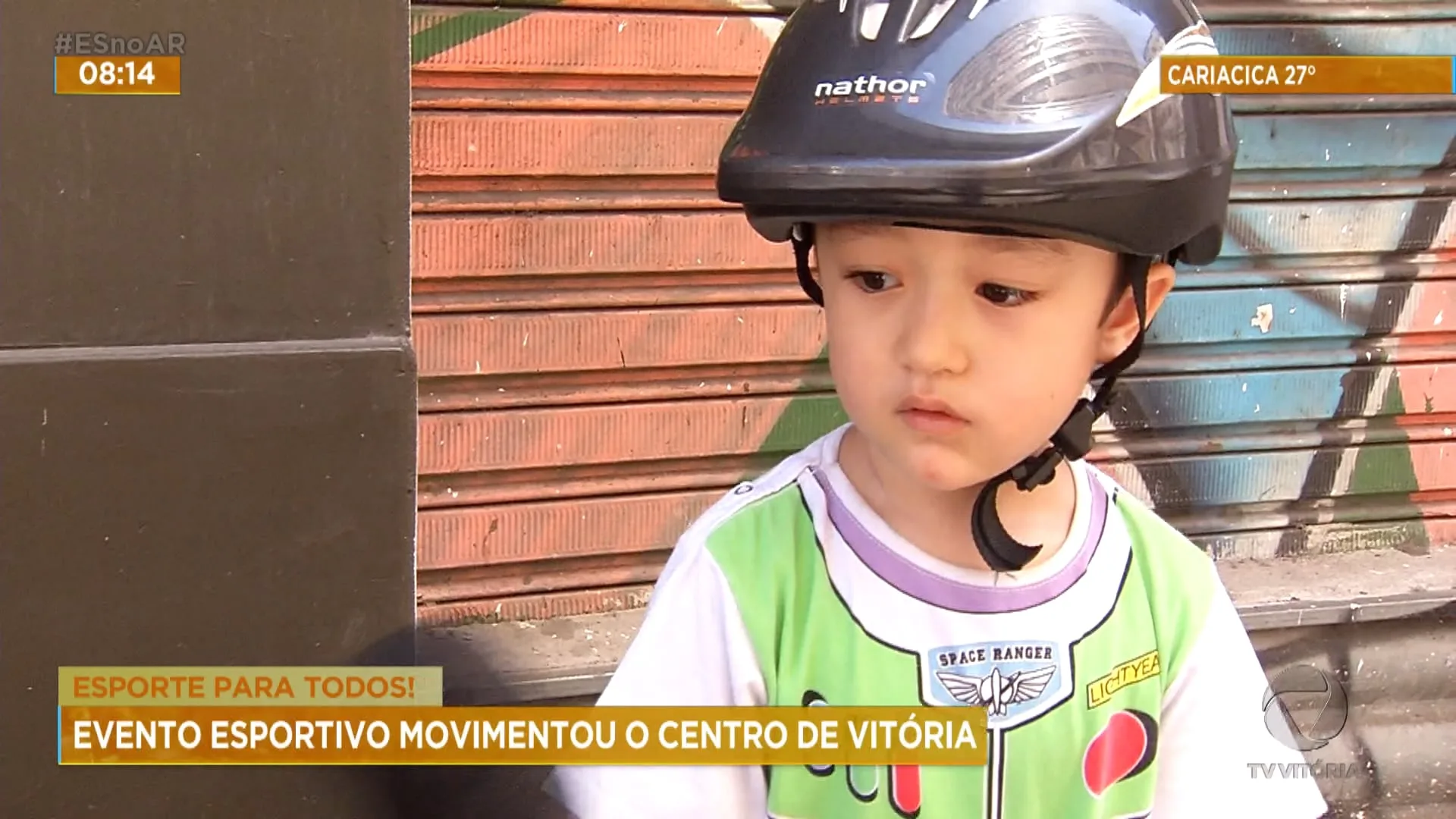 Evento esportivo movimentou o Centro de Vitória