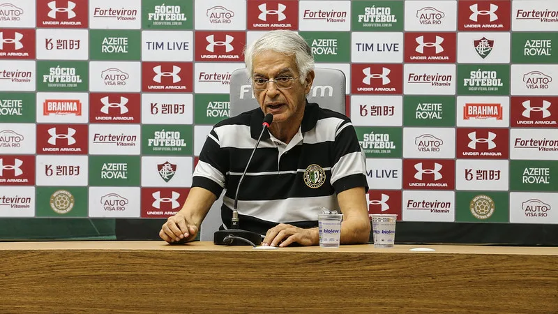 Rio de Janeiro, RJ – Brasil – 05/09/2019 – Ct do Fluminense. rPresidente e Vice Presidente concedem coletiva para falar sobre os 100 dias de mandato.rFOTO DE LUCAS MERÇON/ FLUMINENSE FCr.r.rIMPORTANTE: Imagem destinada a uso institucional e divulgação, seu uso comercial está vetado incondicionalmente por seu autor e o Fluminense Football Club.É obrigatório mencionar o […]