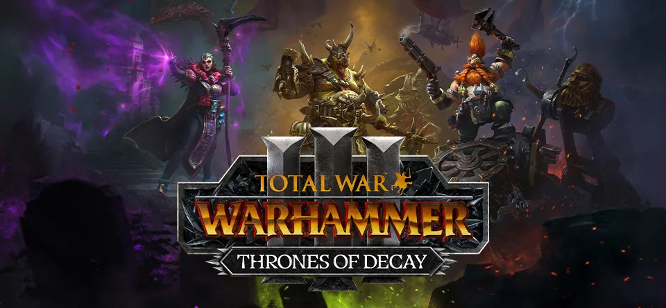 Data de lançamento de Total War Warhammer 3 Thrones of Decay é anunciada