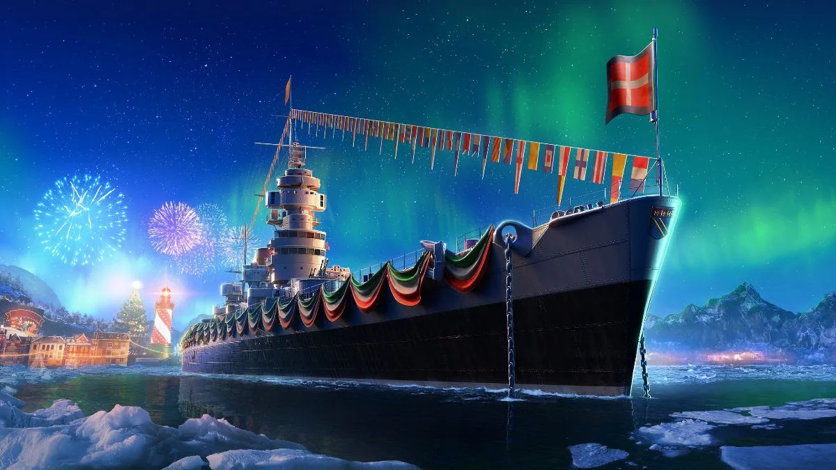 Temporada de festas chega em World of Warships