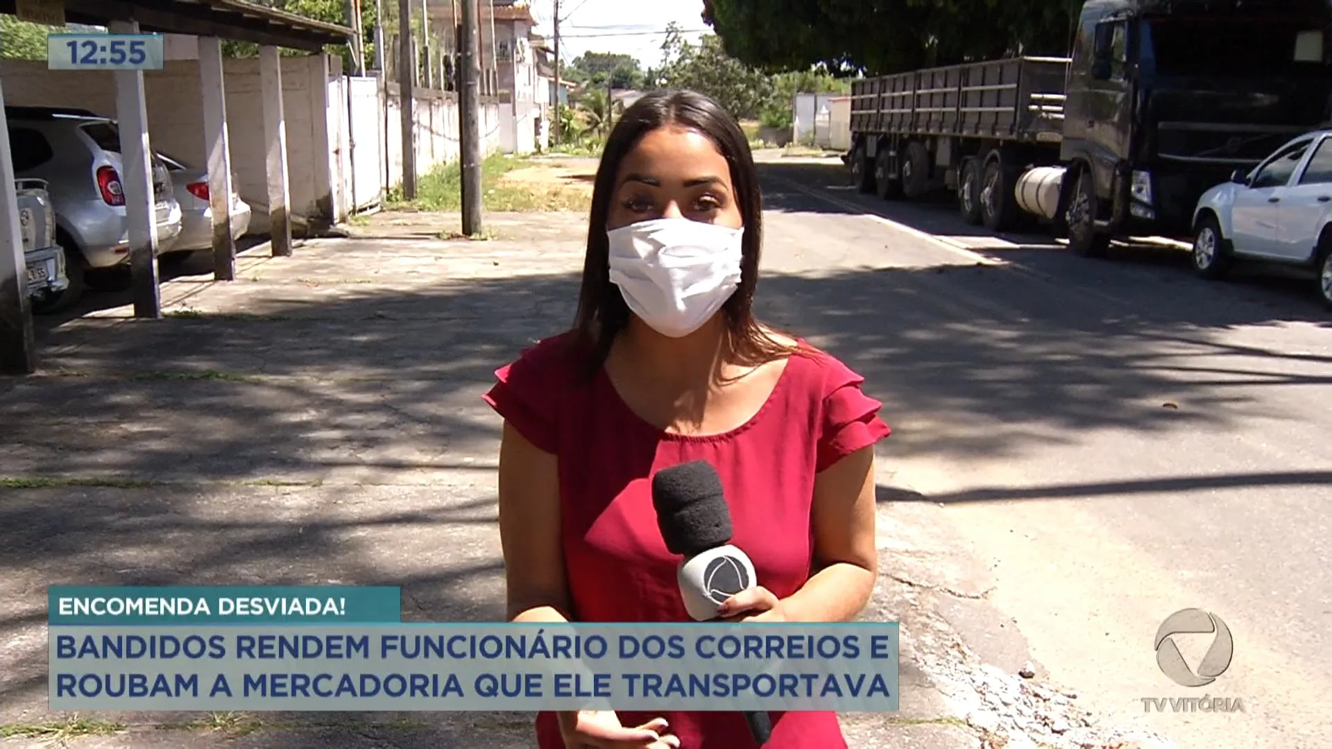 Funcionário dos correios foi assaltado e teve quase todas as mercadorias roubadas