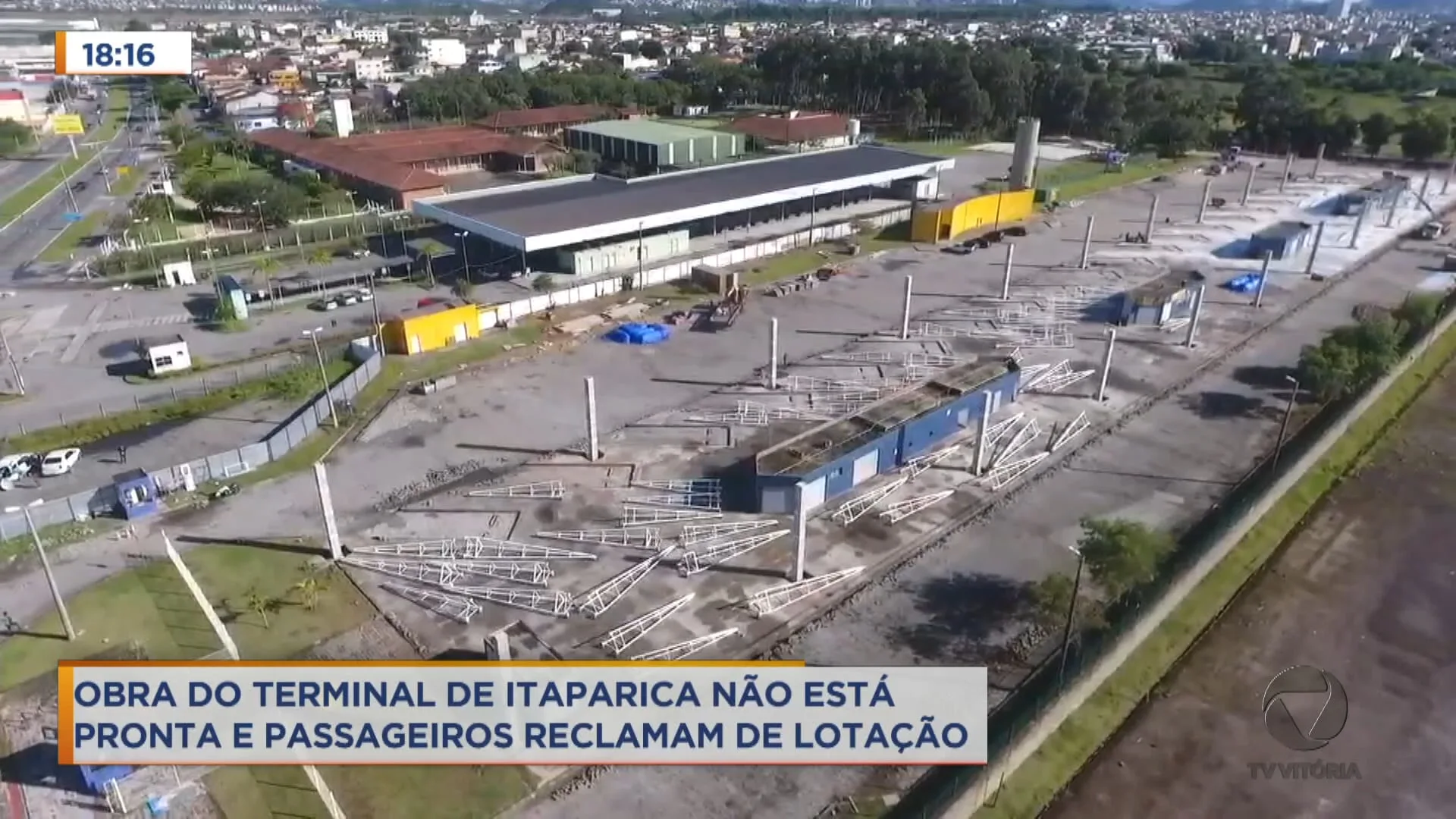 Obra do Terminal de Itaparica não está pronta e passageiros reclamam da lotação