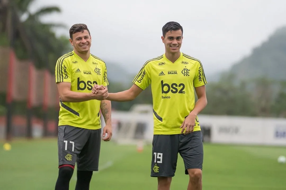 Com volta de Reinier da seleção sub-17, Fla faz 1º treino para pegar Atlético-MG