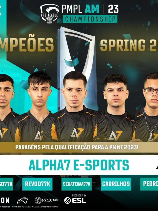 Alpha7 vence a PUBG MOBILE Pro League Americas Championship Spring 2023