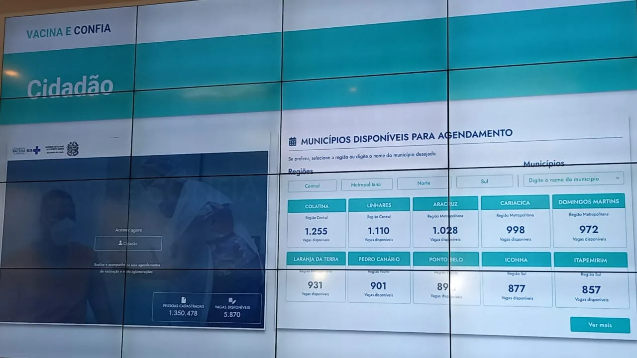 Plataforma para vacinar em todo ES promete acabar com instabilidade em agendamentos