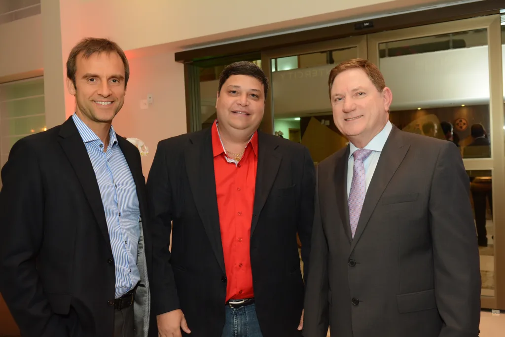 Alexandre  Gehlen, Welio Pompermayer e Jose Élcio Lorenzon