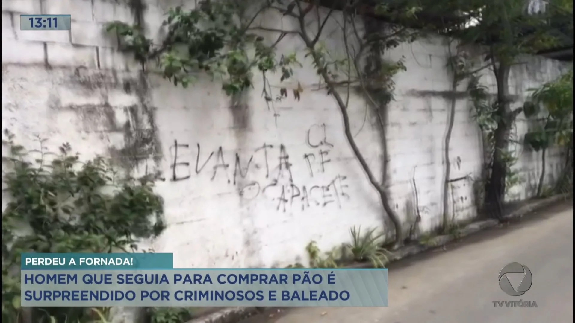 Homem é baleado no bairro Andorinhas, em Vitória