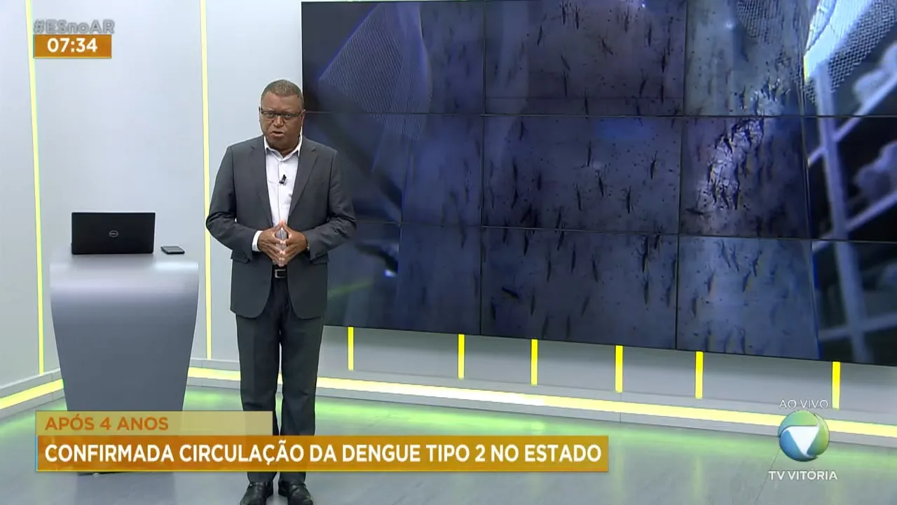 Confirmada circulação da dengue tipo 2 no ES