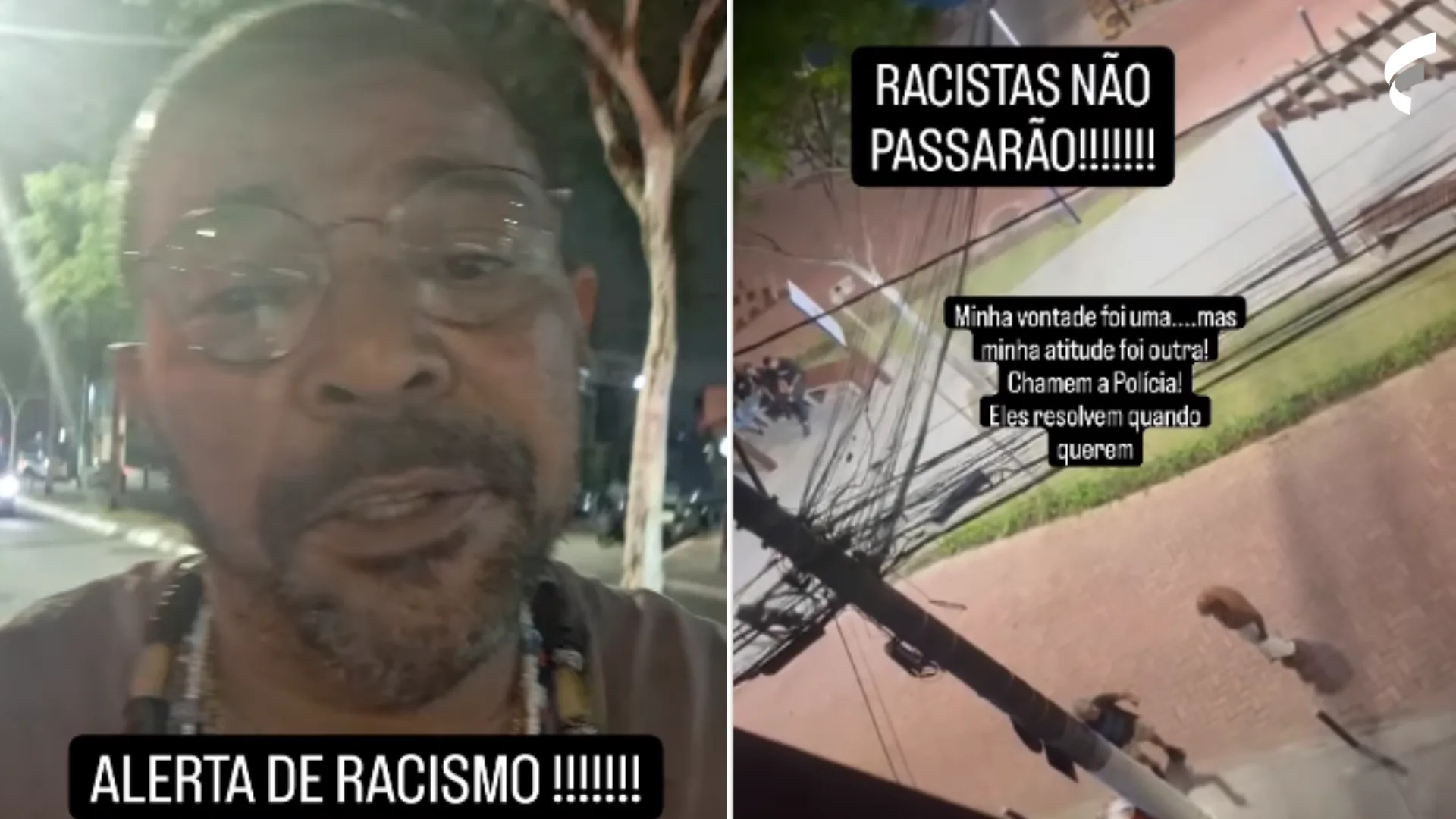 VÍDEO | Tunico da Vila denuncia vendedor ambulante por injúria racial em Vitória