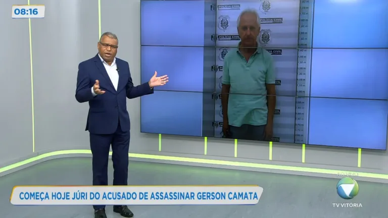 Começa hoje júri do acusado de assassinar Gerson Camata