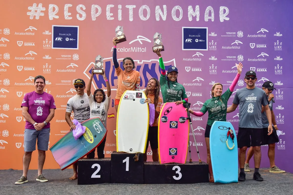 Mundial de Bodyboarding Feminino define as primeiras campeãs no Open e PCD