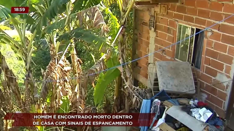 Homem é encontrado morto dentro de casa com sinais de espancamento