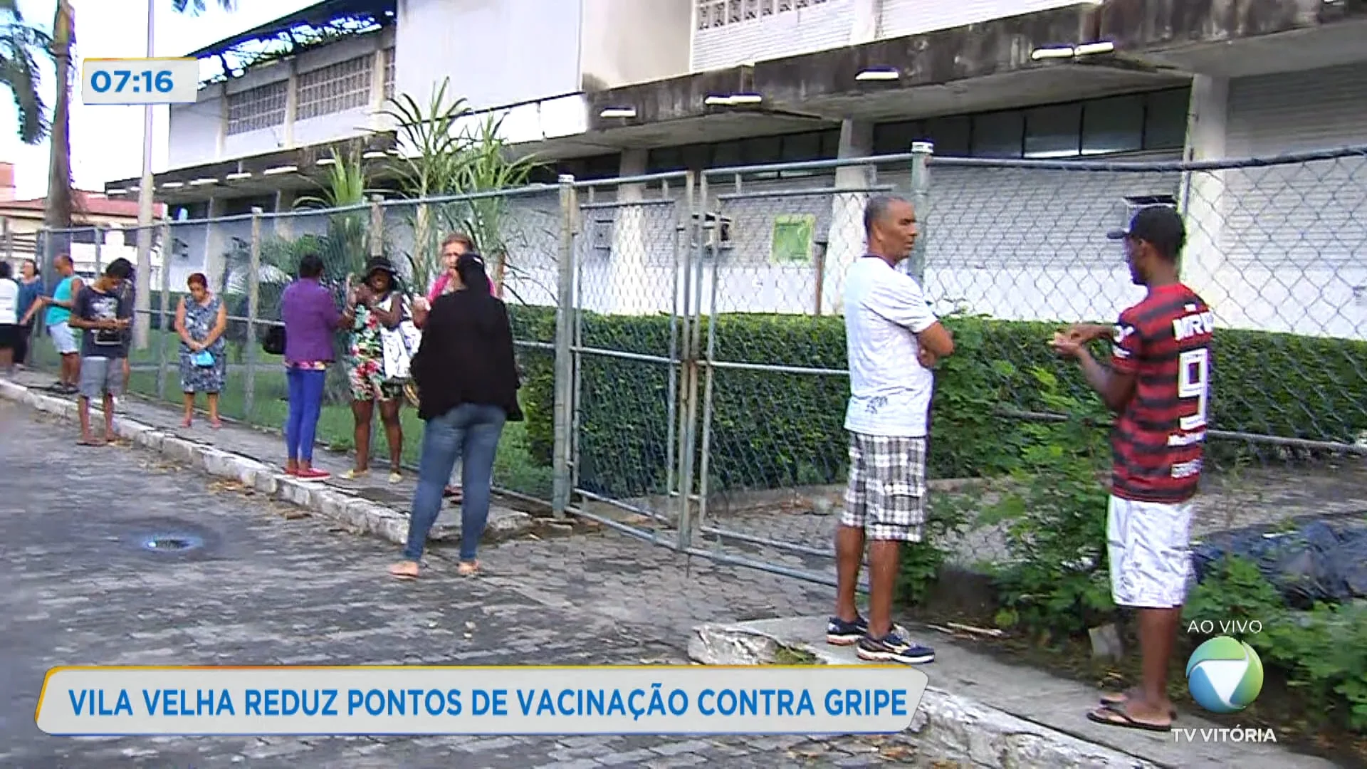 V.V. reduz postos de vacinação contra gripe