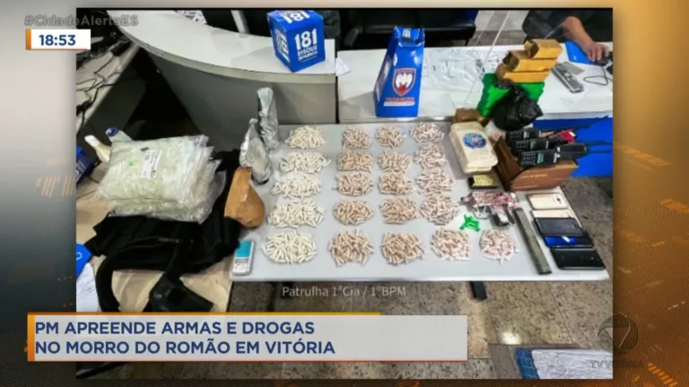 Polícia prende suspeito com grande quantidade de drogas
