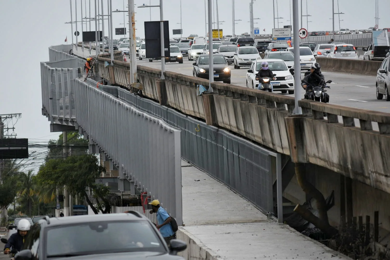 Ciclovia e ampliação da Terceira Ponte serão inauguradas no dia 27