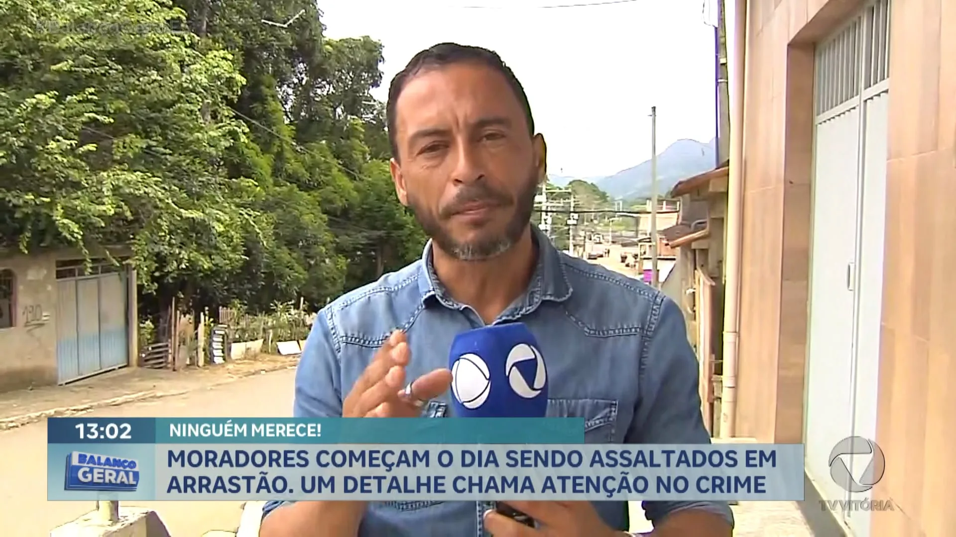 Moradores começam o dia sendo assaltados em arrastão