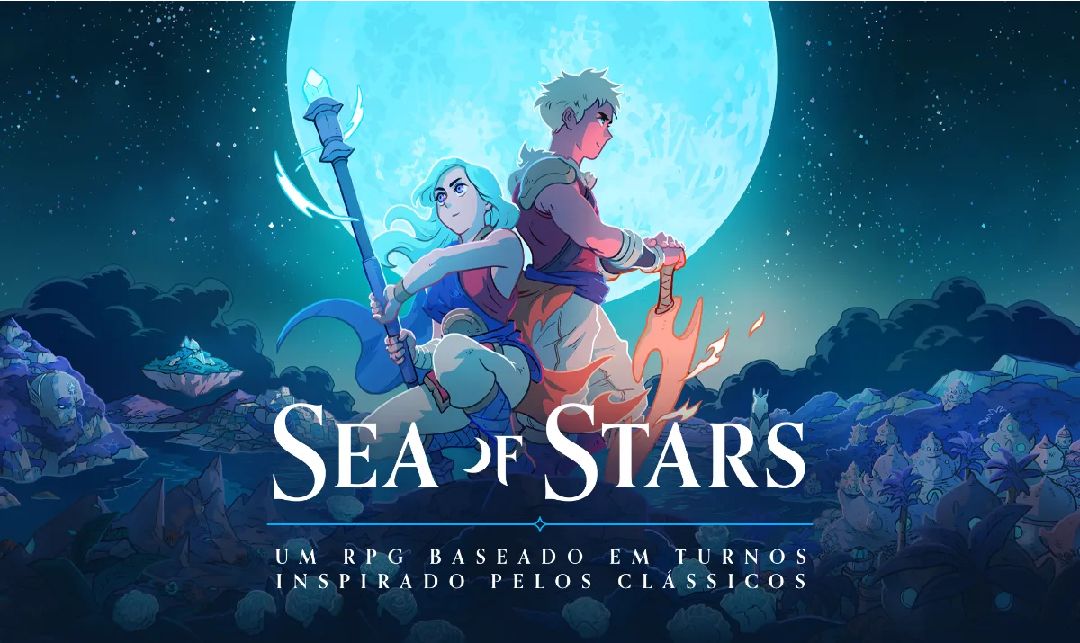 Sea of Stars será lançado no Brasil em português brasileiro