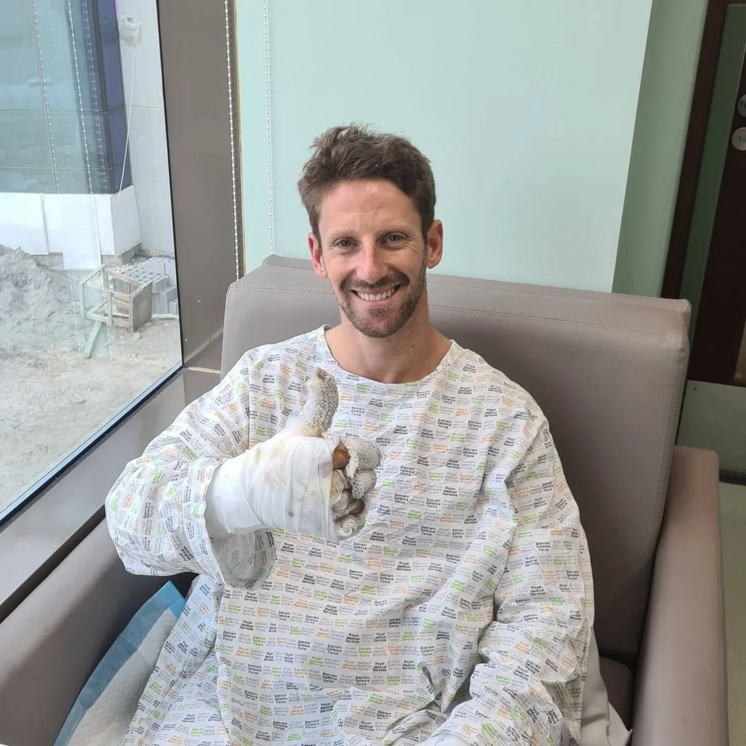 Halo reforçado e macacão mais eficiente ajudaram Grosjean a sobreviver à batida