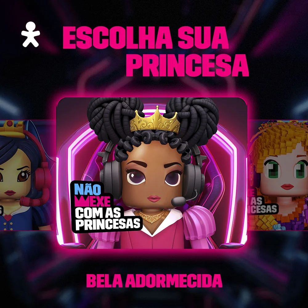 Movimento #NãoMexeComAsPrincesas combate o assédio nos jogos onlines