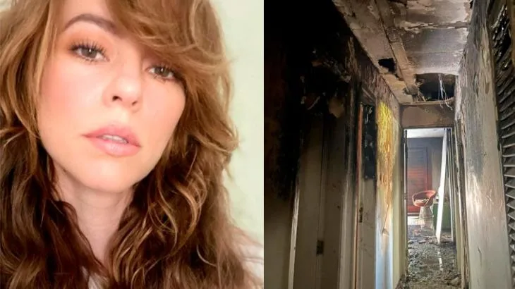 Paolla Oliveira relata incêndio na casa onde mora