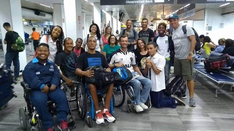 Equipe de natação paralímpica viaja para o Rio de olho em vaga no Nacional