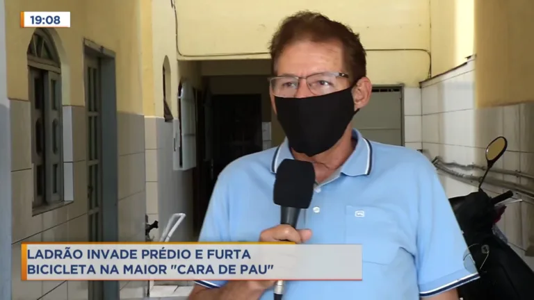 Ladrão invade condomínio e furta bicicleta que pedreiro usa para trabalhar