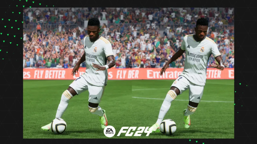 Confira novo vídeo mostrando a engine melhorada de EA Sports FC 24