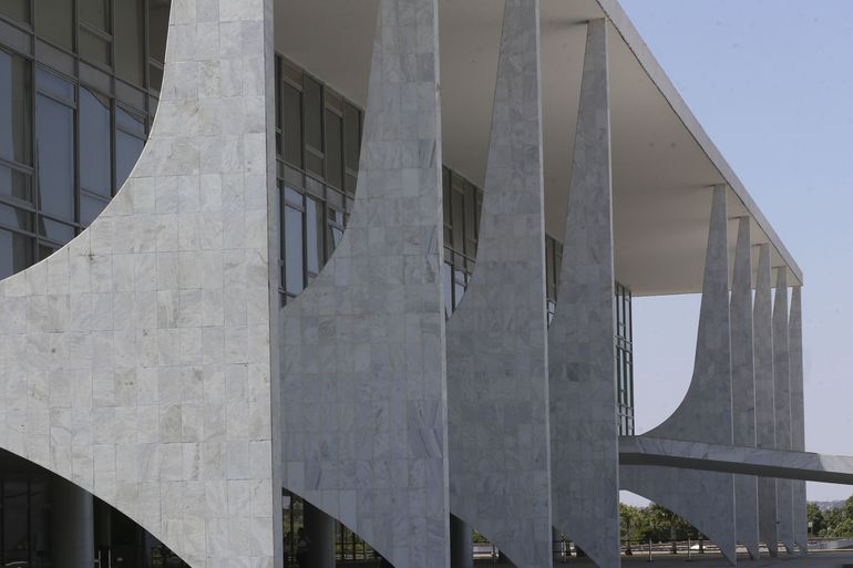 Fachada do Palácio do Planalto