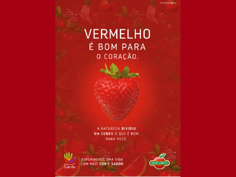 Nova campanha da Hortifruti faz analogia de frutas e verduras a órgãos do corpo humano